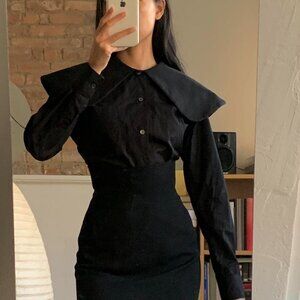 Comme des Garçons Statement Collar Shirt S